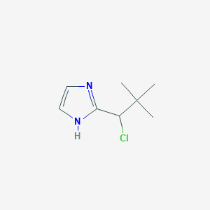 2-(1-Chloro-2,2-dimethylpropyl)-1H-imidazole