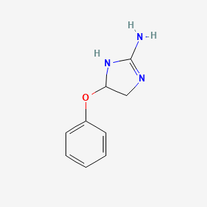 4-Phenoxy-4,5-dihydro-1H-imidazol-2-amine