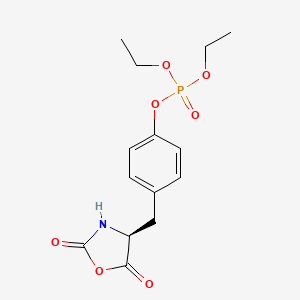 (S)-4-((2,5-Dioxooxazolidin-4-yl)methyl)phenyl diethyl phosphate