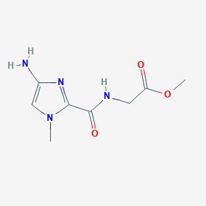 Methyl 2-(4-amino-1-methyl-1H-imidazole-2-carboxamido)acetate