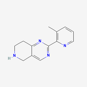 2-(3-Methylpyridin-2-yl)-5,6,7,8-tetrahydropyrido[4,3-d]pyrimidine