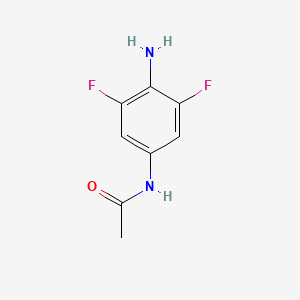 N-(4-amino-3,5-difluorophenyl)acetamide