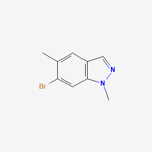 molecular formula C9H9BrN2 B1519962 6-溴-1,5-二甲基-1H-吲唑 CAS No. 1159511-83-7