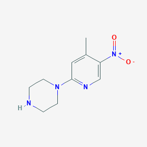 1-(4-Methyl-5-nitropyridin-2-yl)piperazine