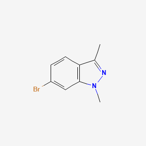 molecular formula C9H9BrN2 B1519968 6-Bromo-1,3-dimethyl-1H-indazole CAS No. 1095539-84-6