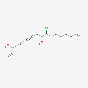 molecular formula C17H23ClO2 B15199698 Ginsenoyne B CAS No. 139035-29-3