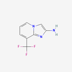 8-(Trifluoromethyl)imidazo[1,2-a]pyridin-2-amine