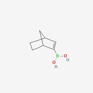 molecular formula C7H11BO2 B1519976 双环[2.2.1]庚-2-烯-2-基硼酸 CAS No. 871333-98-1