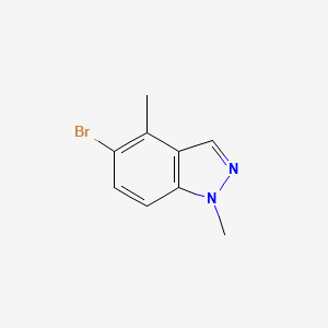 molecular formula C9H9BrN2 B1519977 5-溴-1,4-二甲基-1H-吲唑 CAS No. 1159511-80-4