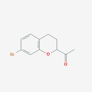 1-(7-Bromochroman-2-yl)ethan-1-one