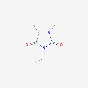 3-Ethyl-1,5-dimethylimidazolidine-2,4-dione