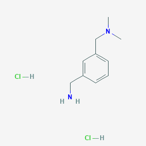 B1519982 N-[3-(aminomethyl)benzyl]-N,N-dimethylamine dihydrochloride CAS No. 1177296-81-9