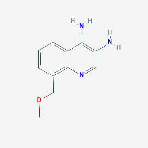 8-(Methoxymethyl)quinoline-3,4-diamine