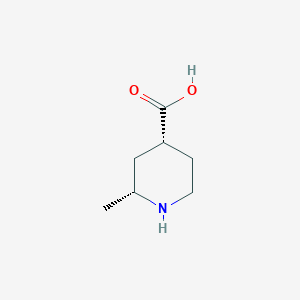 rel-(2R,4R)-2-methylpiperidine-4-carboxylic acid