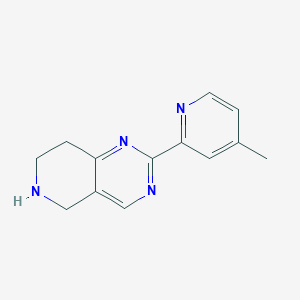 2-(4-Methylpyridin-2-yl)-5,6,7,8-tetrahydropyrido[4,3-d]pyrimidine