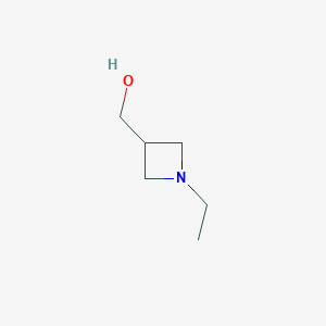 molecular formula C6H13NO B15199898 (1-Ethylazetidin-3-yl)methanol 