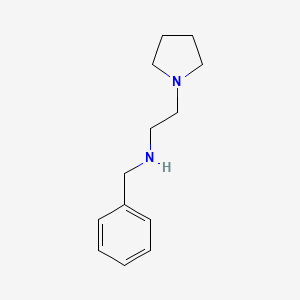 N-benzyl-2-(1-pyrrolidinyl)ethanamine