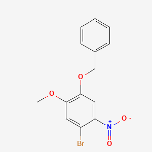 1-(Benzyloxy)-4-bromo-2-methoxy-5-nitrobenzene