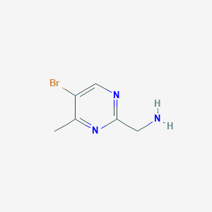 (5-Bromo-4-methylpyrimidin-2-yl)methanamine