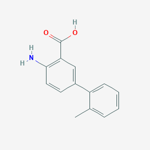 4-Amino-2'-methyl[1,1'-biphenyl]-3-carboxylic acid