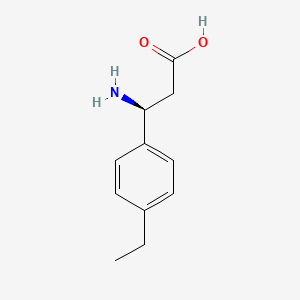 (S)-3-Amino-3-(4-ethylphenyl)propanoic acid