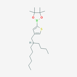 2-(4-(2-Butyloctyl)thiophen-2-yl)-4,4,5,5-tetramethyl-1,3,2-dioxaborolane