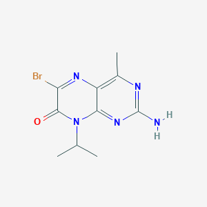 2-amino-6-bromo-8-isopropyl-4-methylpteridin-7(8H)-one
