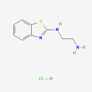 N-(2-aminoethyl)-N-1,3-benzothiazol-2-ylamine hydrochloride