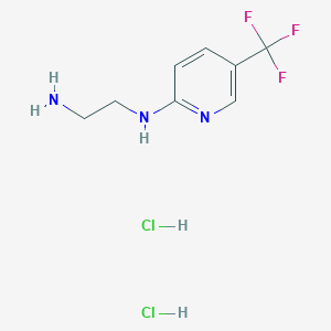 N-(2-aminoethyl)-5-(trifluoromethyl)pyridin-2-amine dihydrochloride