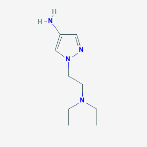 1-[2-(diethylamino)ethyl]-1H-pyrazol-4-amine
