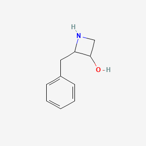 molecular formula C10H13NO B15200216 2-Benzylazetidin-3-ol 