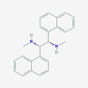 (1S,2S)-N1,N2-Dimethyl-1,2-di(naphthalen-1-yl)ethane-1,2-diamine