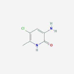 3-amino-5-chloro-6-methylpyridin-2(1H)-one