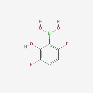 (3,6-Difluoro-2-hydroxyphenyl)boronic acid