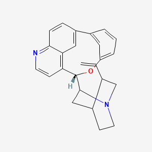 (5S)-5-(5-Vinylquinuclidin-2-yl)-5H-1,12-(epiethane[1,2]diylidene)-7,11-(metheno)[1]oxacycloundecino[4,3-c]pyridine