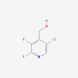 molecular formula C6H4ClF2NO B15200437 (5-Chloro-2,3-difluoropyridin-4-yl)methanol 