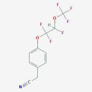 4-[1,1,2-Trifluoro-2-(trifluoromethoxy)ethoxy]phenylacetonitrile