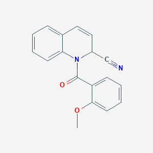 1-(2-Methoxybenzoyl)-1,2-dihydroquinoline-2-carbonitrile