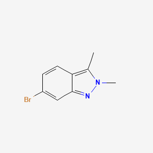molecular formula C9H9BrN2 B1520051 6-Bromo-2,3-dimethyl-2H-indazole CAS No. 1142189-49-8