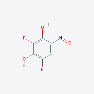 2,4-Difluoro-6-nitroso-1,3-benzenediol