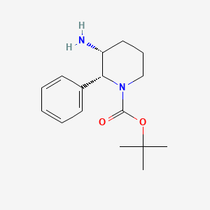 Cis-tert-butyl 3-aMino-2-phenylpiperidine-1-carboxylate