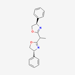 (4R,4'R)-2,2'-(Ethane-1,1-diyl)bis(4-phenyl-4,5-dihydrooxazole)