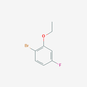 molecular formula C8H8BrFO B1520067 1-Bromo-2-ethoxy-4-fluorobenzene CAS No. 871717-61-2
