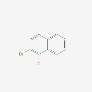 molecular formula C10H6BrF B1520071 2-溴-1-氟萘 CAS No. 317-79-3