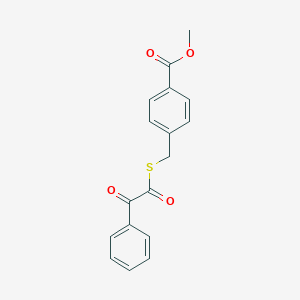 Methyl 4-(((2-oxo-2-phenylacetyl)thio)methyl)benzoate