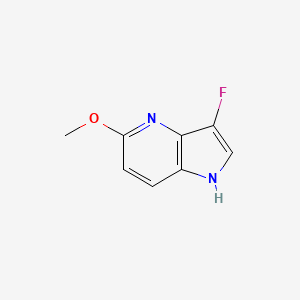 3-Fluoro-5-methoxy-1H-pyrrolo[3,2-b]pyridine