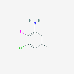 3-Chloro-2-iodo-5-methylaniline