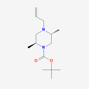 tert-Butyl (2S,5R)-4-allyl-2,5-dimethylpiperazine-1-carboxylate