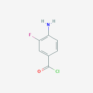 4-Amino-3-fluorobenzoyl chloride