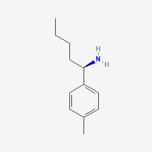 molecular formula C12H19N B15200873 (R)-1-(p-Tolyl)pentan-1-amine CAS No. 239105-48-7